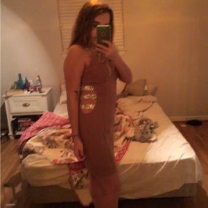 Windsor’s rhinestone mini dress